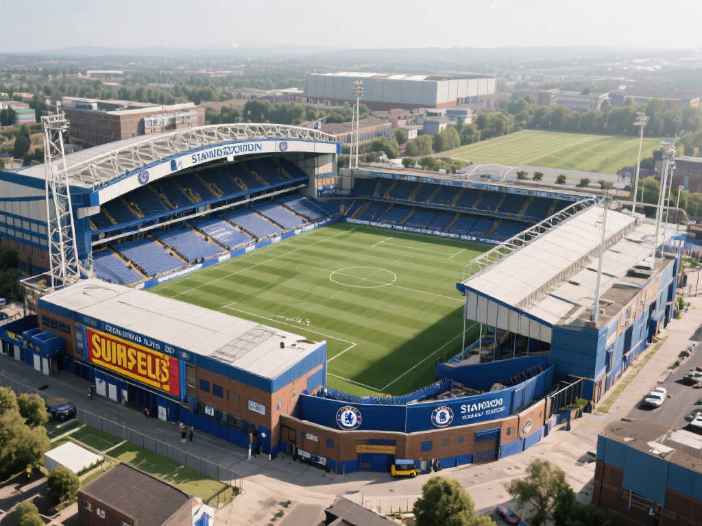 太阳报：切尔西新球场建设滞后，或将暂时告别斯坦福桥长达6年